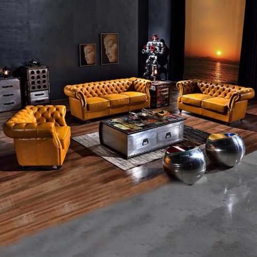 leather chesterfield sofa