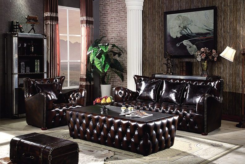 retro sofa