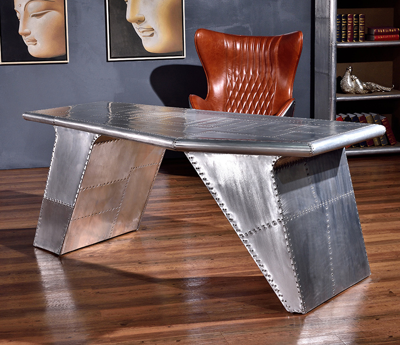Vintage Design Aviator Wing Desk - Image 5