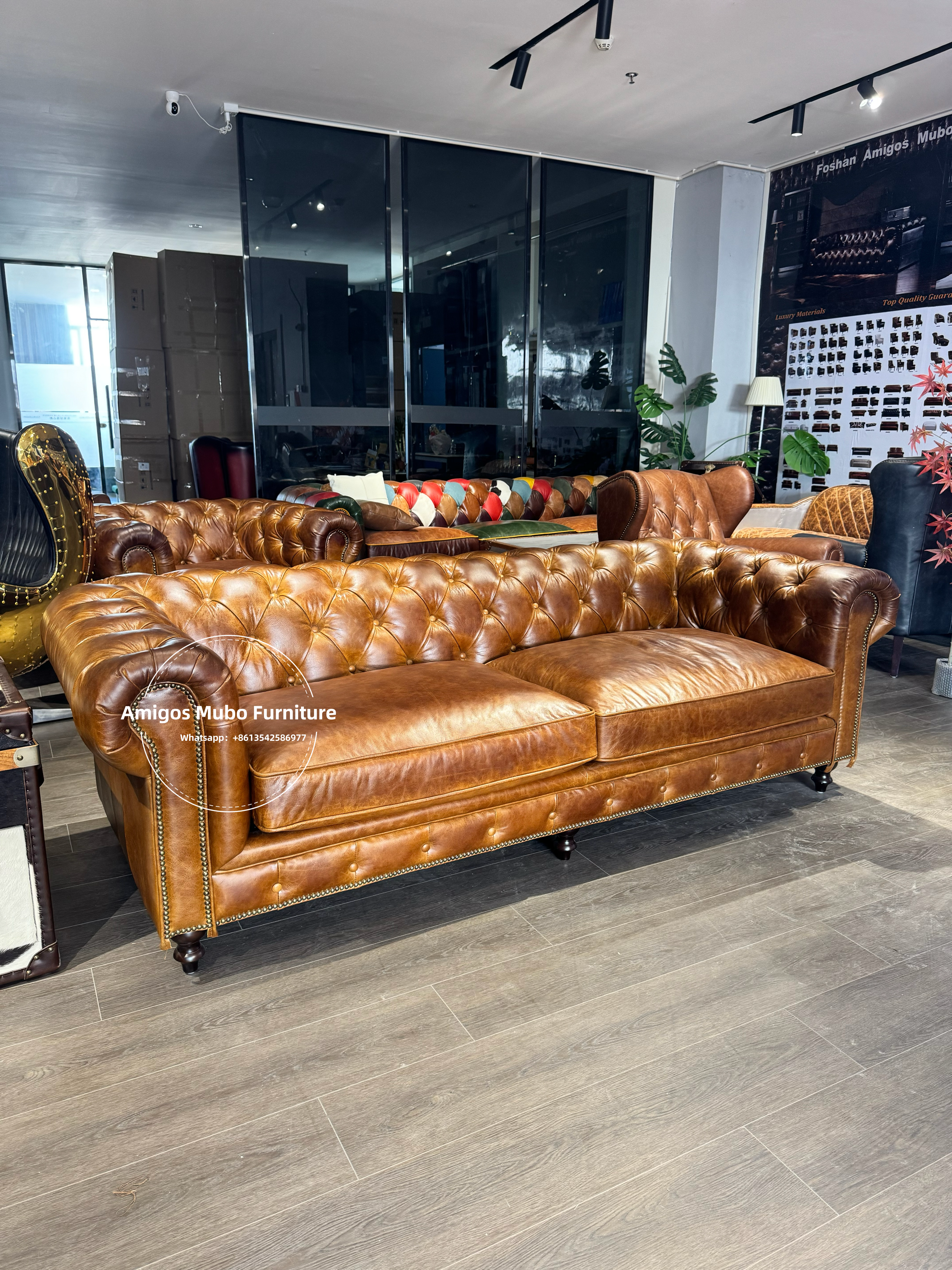 Vintage Chesterfield sofa Vintage Chesterfield sofa