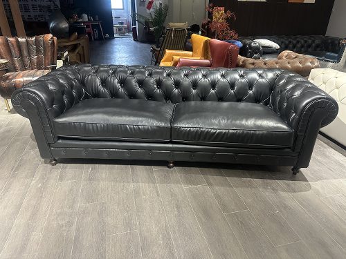 Tufted chesterfield sofa
