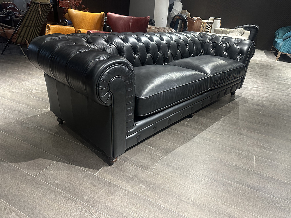 Living room chesterfield sofa