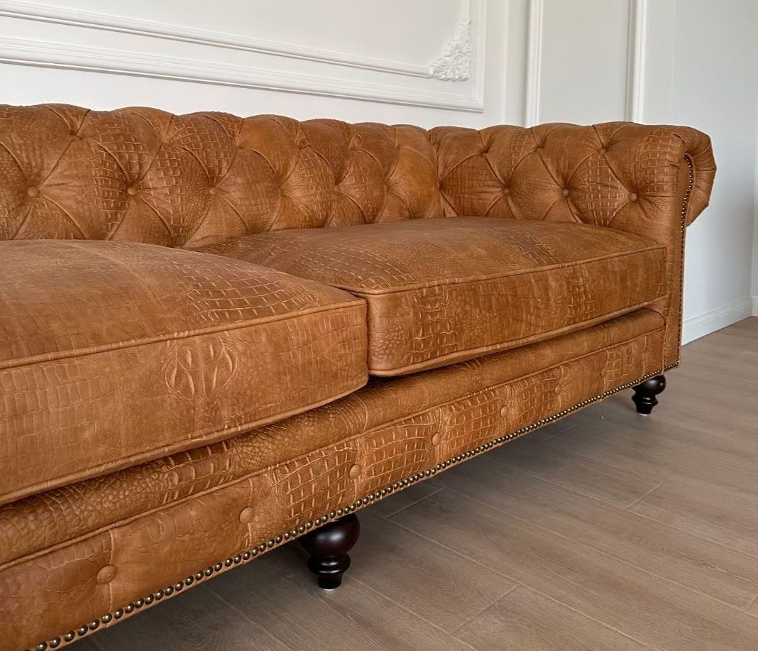 Chesterfield sofa living room