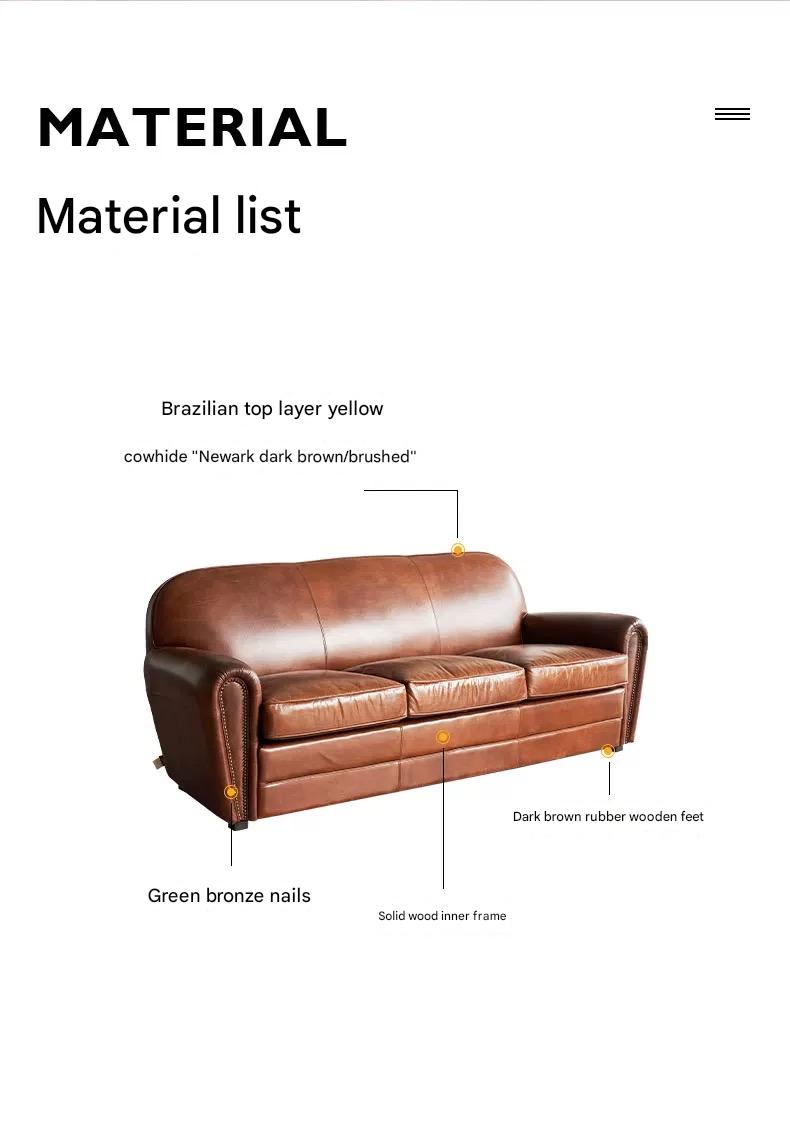 Handcrafted Leather Sofas